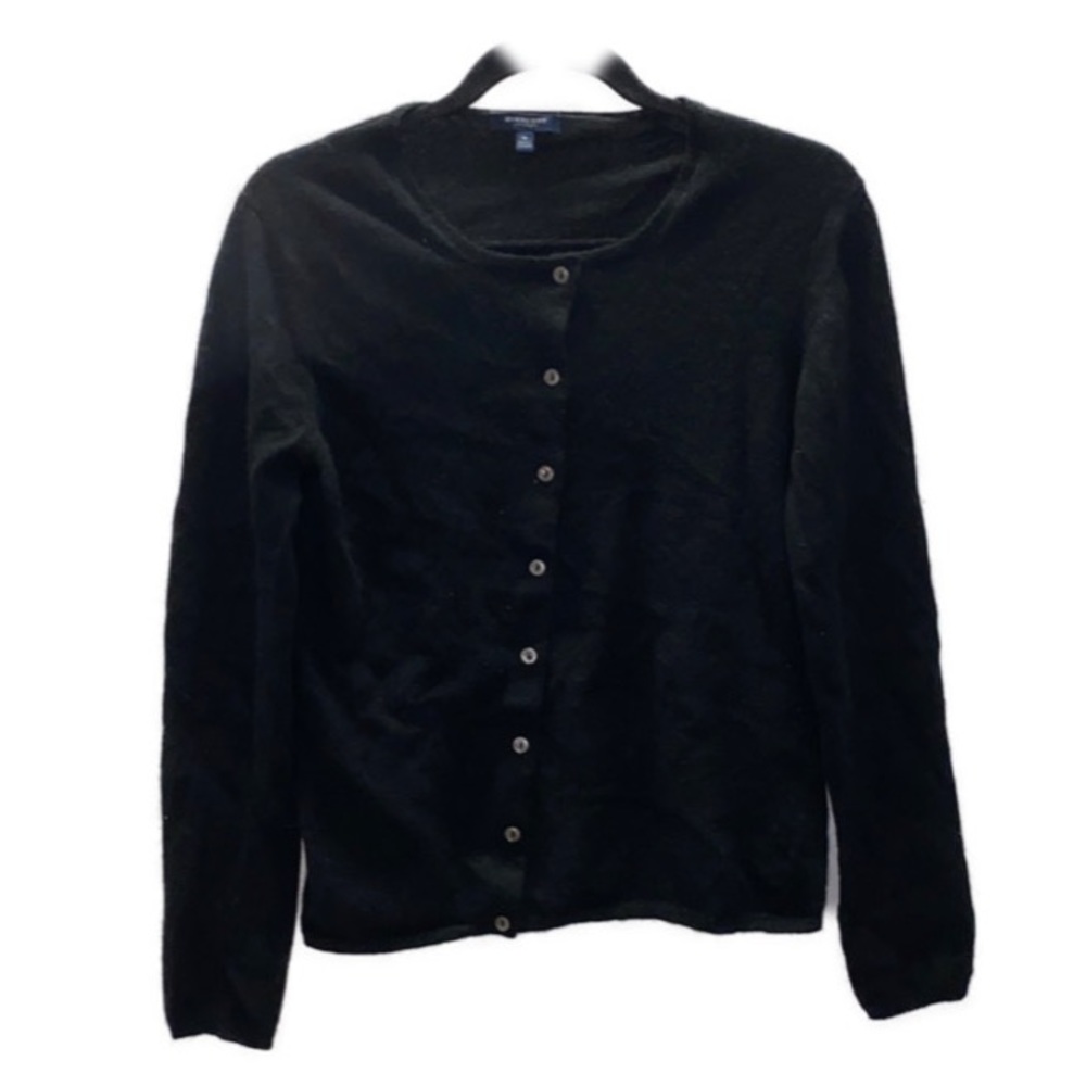Burberry London Small Cardigan Cashmere Wool Button Down